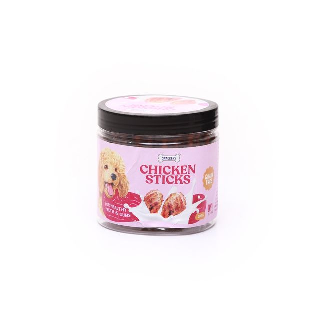 Snackers Chicken Sticks Twist Sticks Dog Treat