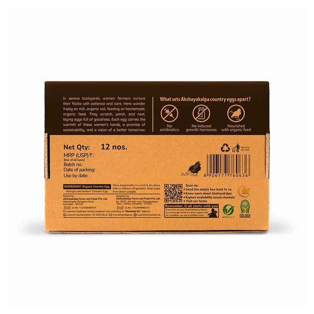 Akshayakalpa Organic Country Eggs