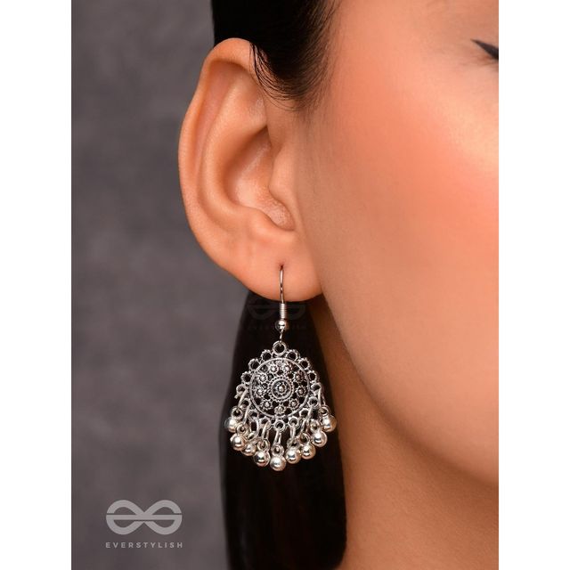 Everstylish The Motif Circles - The Oxidised Dangler Collection