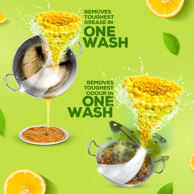Vim Lemon Dishwash Liquid Gel