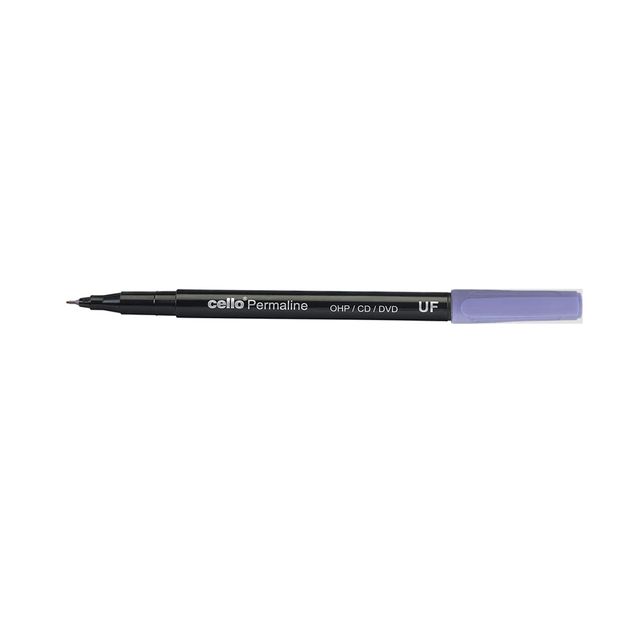 Bic Cello Permaline Cd Assorted Markers Pack Of 4