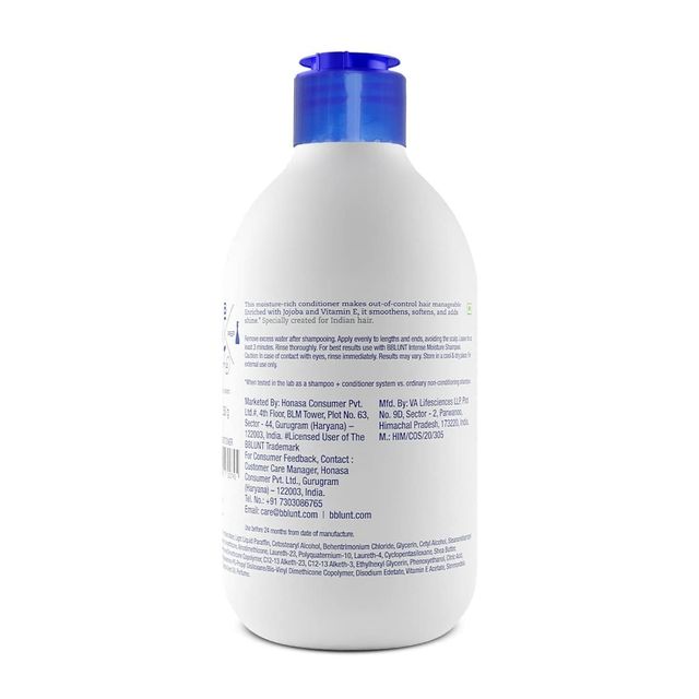 Bblunt Complete Moisture Combo for Healthy Hair with Vitamin E & Jojoba:  Shampoo 300ml & Conditioner 250g & Hair Mask 250g  Combo