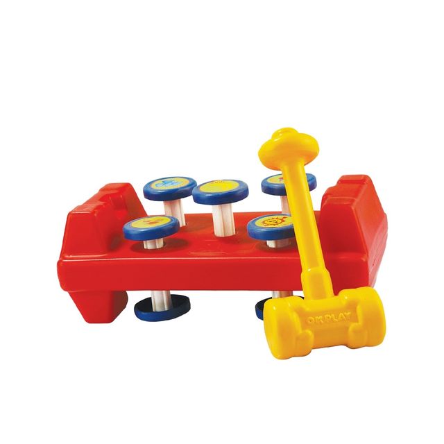 Hamley's Shooting star Pound peg plastic toy with hammer Multicolor 0M+