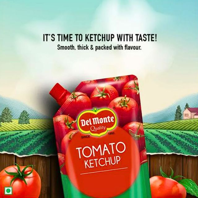 Del Monte Classic Blend Tomato Ketchup(500gms) & Mccain Veggie Burger Patty(360gms) Combo
