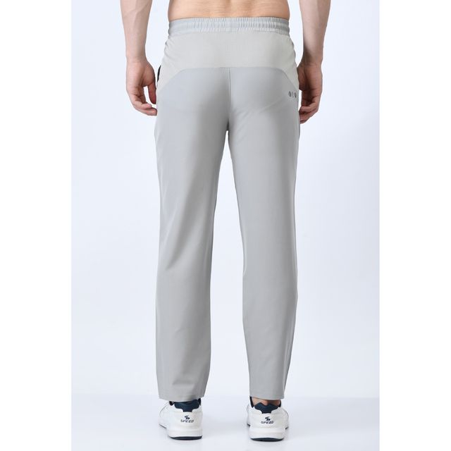 PlayR Men's Running Strike 95% Polyester 5% Spandex | Light Grey - M
