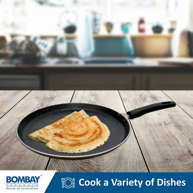 Bombay Kookware Dosa Tawa Induction Bottom - 25.5 cm