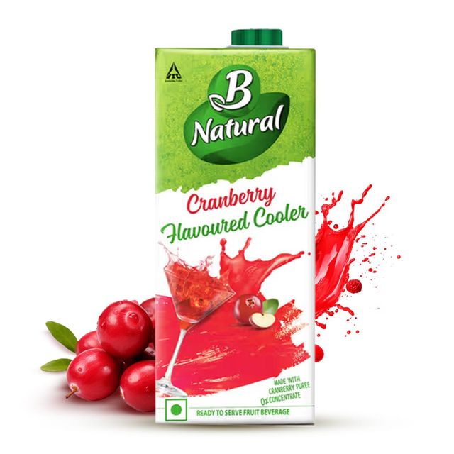 B Natural Cranberry Fruit Juice