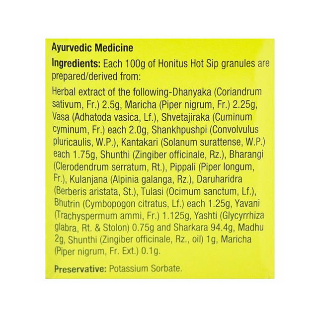Dabur Honitus Hot Sip Ayurvedic Kadha 4g*30 Sachet