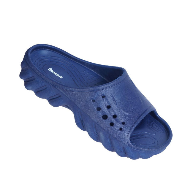 Bonkerz Men's Sliders | Navy Blue | UK 7