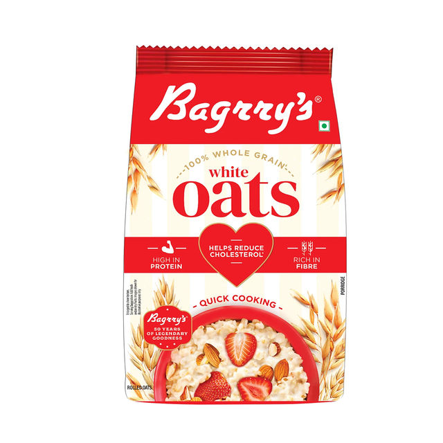 Bagrry's Natural Oats | Pouch | Added Sugar-free and Preservative-free