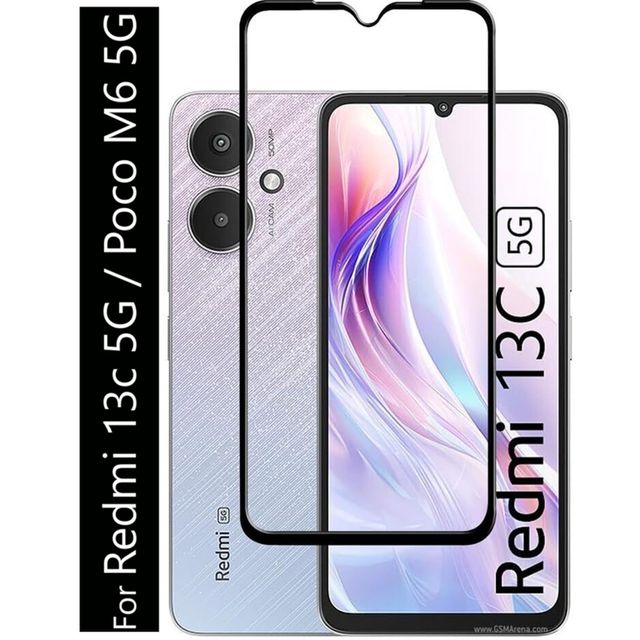 Kwine Case Redmi 13C 5G / Poco M6 5G Tempered Glass Screen Protector