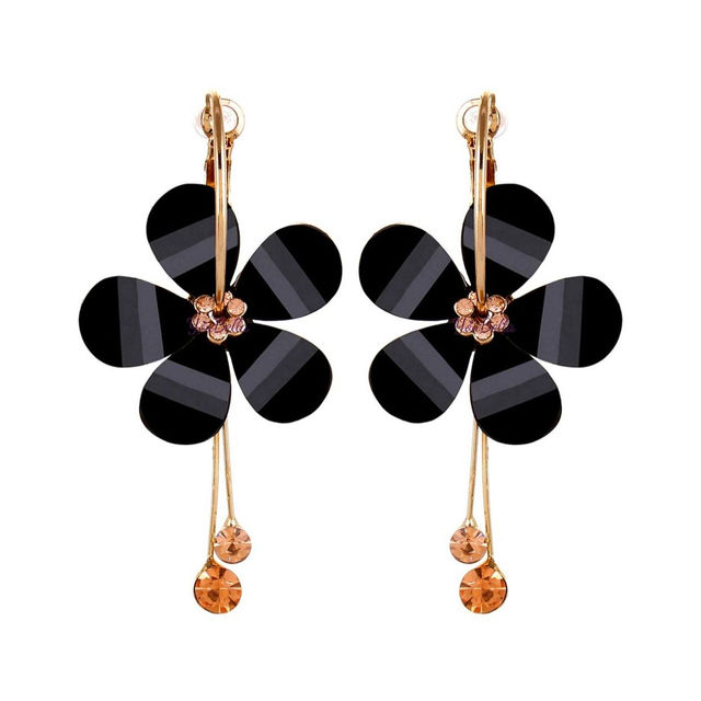 YouBella Stylish Party Wear Jewellery Gold Plated Drop Earrings for Women (YBEAR - 31192)
