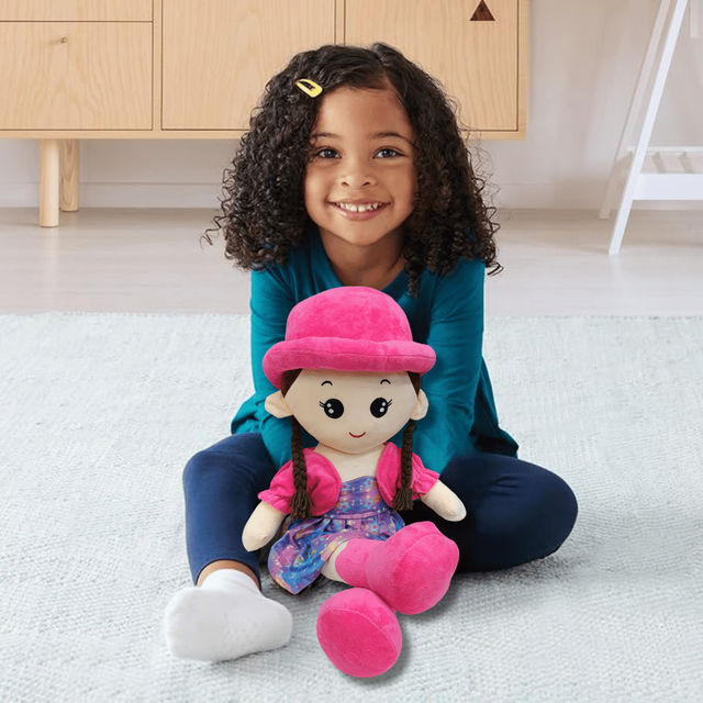 Toytales R Cap Doll | Pink | 75 cm