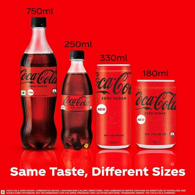 Coke Zero Pet 250 ml Combo