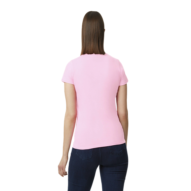 Gildan Women Cotton Solid Women's T-Shirt | M | Look Professional Woofernbiz Custom Printed Logo