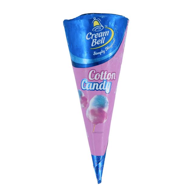 Cream Bell Cotton Candy Cone 110 ml Combo