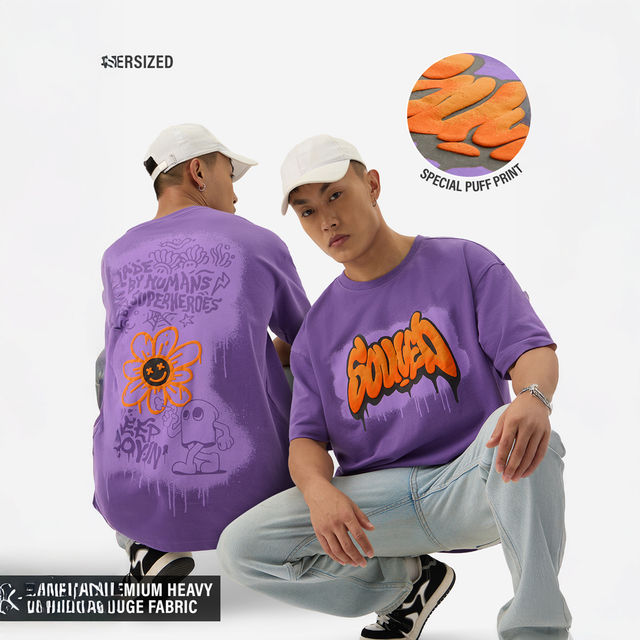 Buy The Souled Store Men's TSS Originals Oversized T-shirt