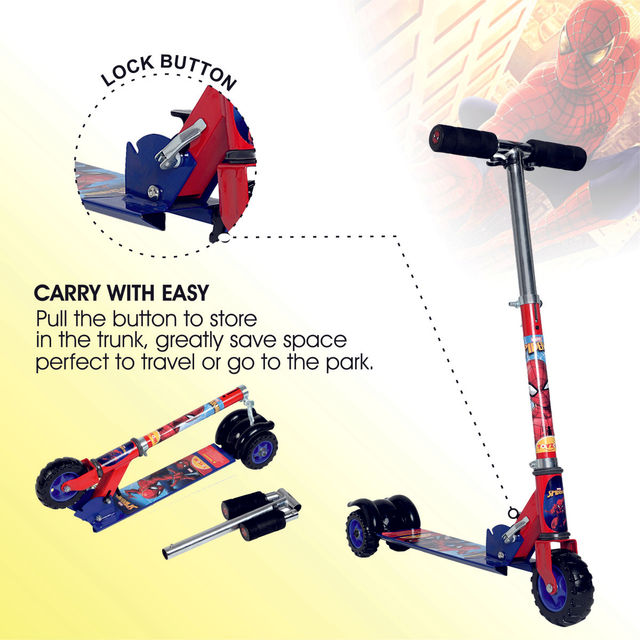 Toyzone Spider-Man Scooter Square
