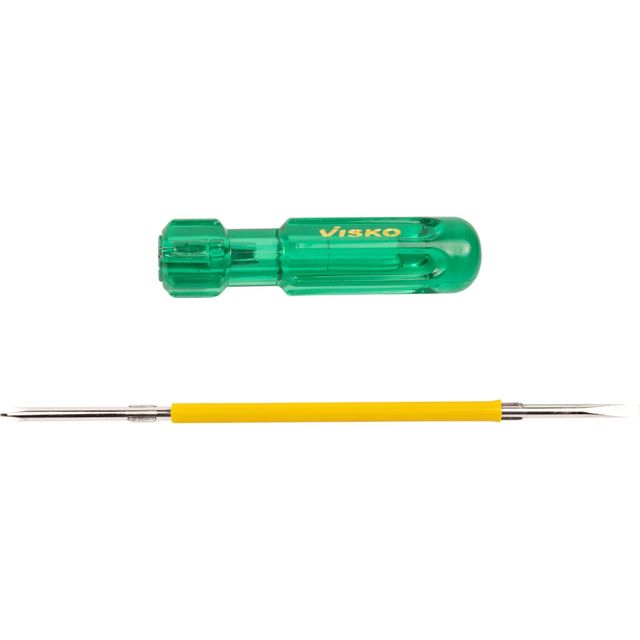 Visko 2 In 1 Long Handle Screwdriver | 1 Pack