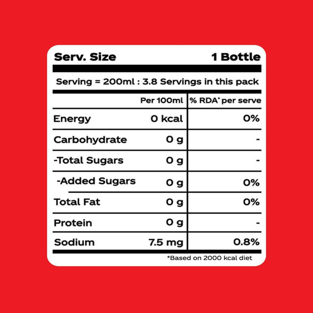 Coke Zero Pet 750 ml Combo