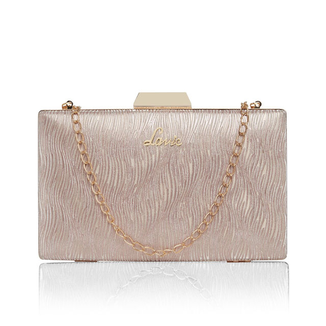 Lavie Women's Glitz Framed Clutch | Gold