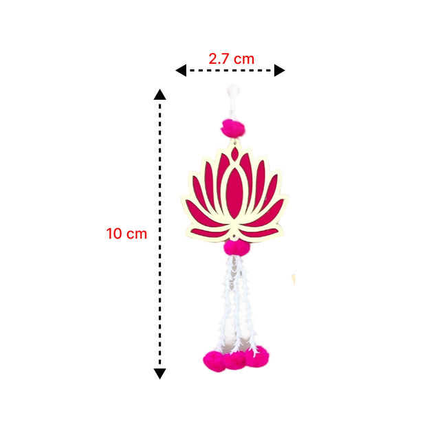 Samsidhi Decorative Lotus Hangings Pack Of 5