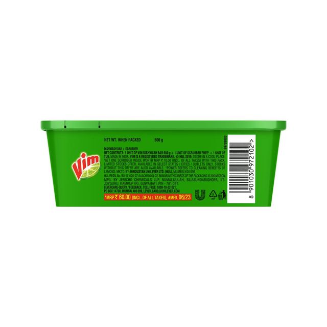 Vim With Power Of Lemons 500 gms Combo