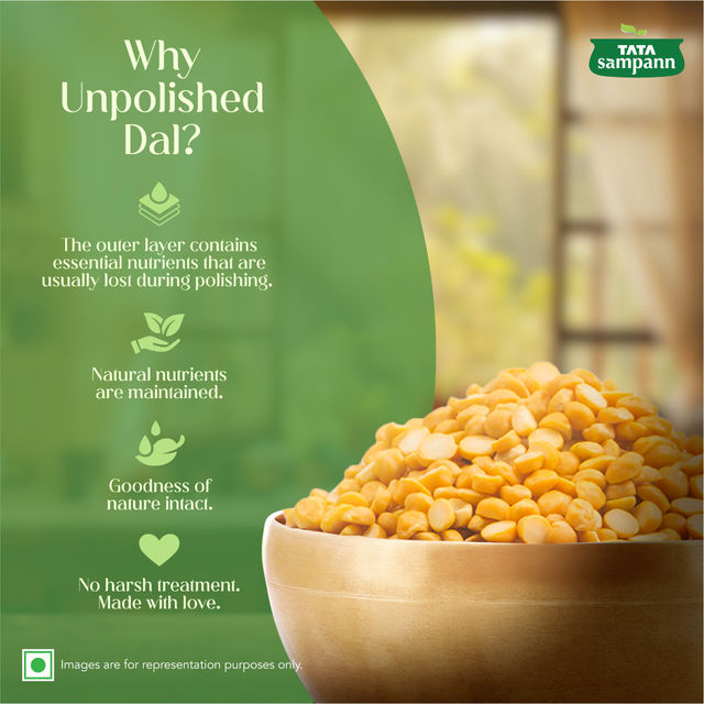 Tata Sampann Unpolished Chana Dal 1 kg Combo