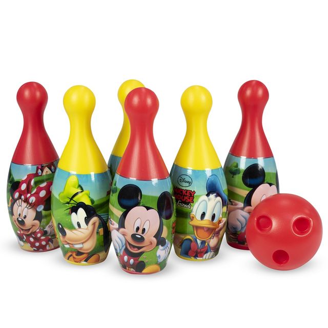 Itoys Bowling Set Box-mickey Mouse (Colour May Vary)