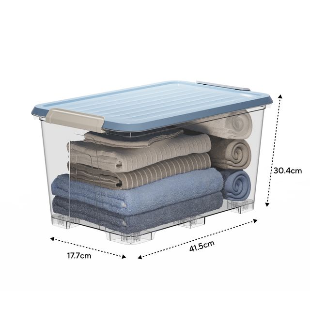 All Time Secure Storage Box | 13 L (Colour May Vary)