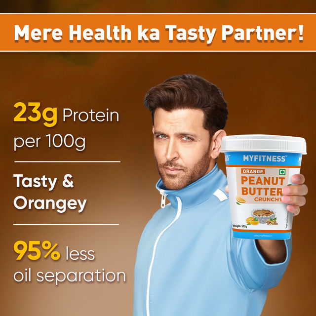 MyFitness Orange Peanut Butter Crunchy Spread
