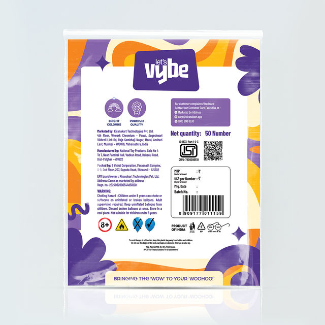 Let's Vybe Pastel Balloon Combo Kit