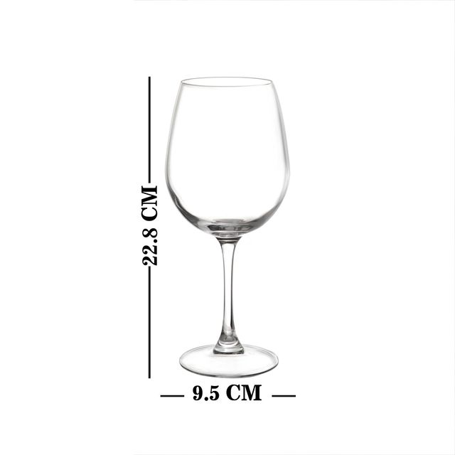 Sanjeev Kapoor RadisSet of n Red Wine Goblet 600 Ml | Set of 6 Piece