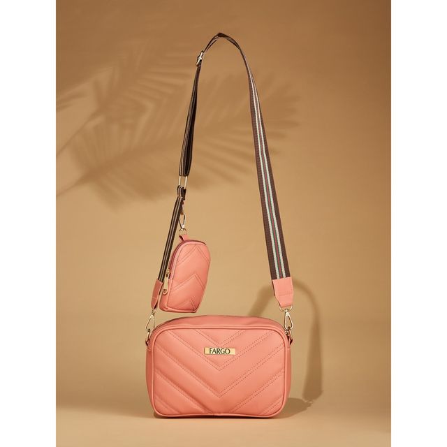 Fargo Women's Premium Sling Bag | Pink