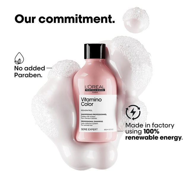 L’Oréal Professionnel Vitamino Color Shampoo for Color Protection With Resveratrol