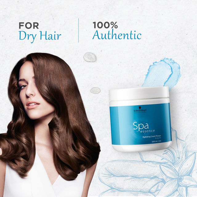 Schwarzkopf Professional Spa Essence Hydrating Treatment Hair Mask(500ml) & Schwarzkopf Professional Spa Essence Nourishing Shampoo(1l) Combo