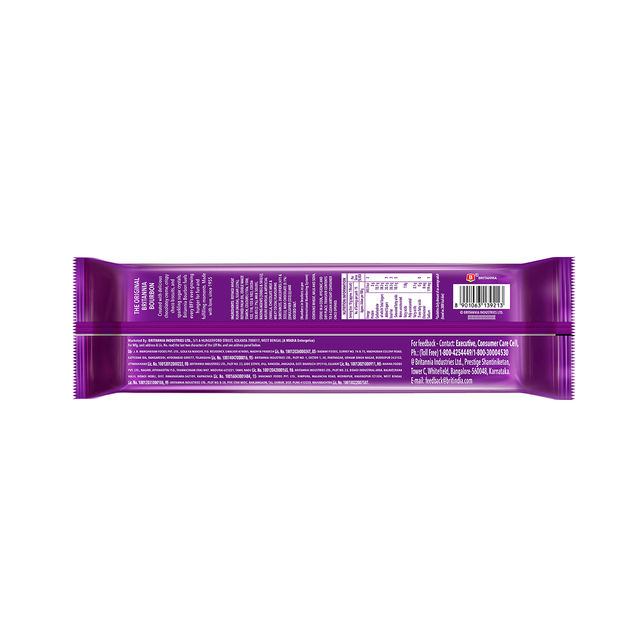 Britannia The Original Bourbon - Creme Biscuit with Chocolatey Indulgence in Every Layer