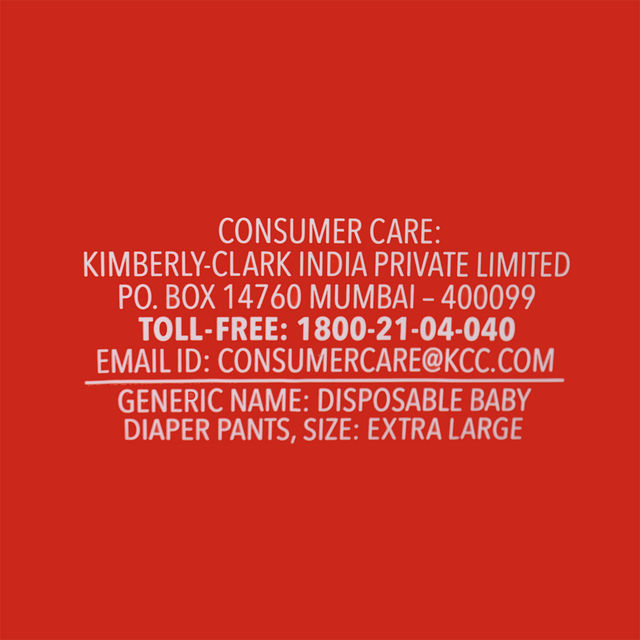 Huggies Complete Comfort Wonder Baby Diapers | Pant Style | XL | 56 pcs