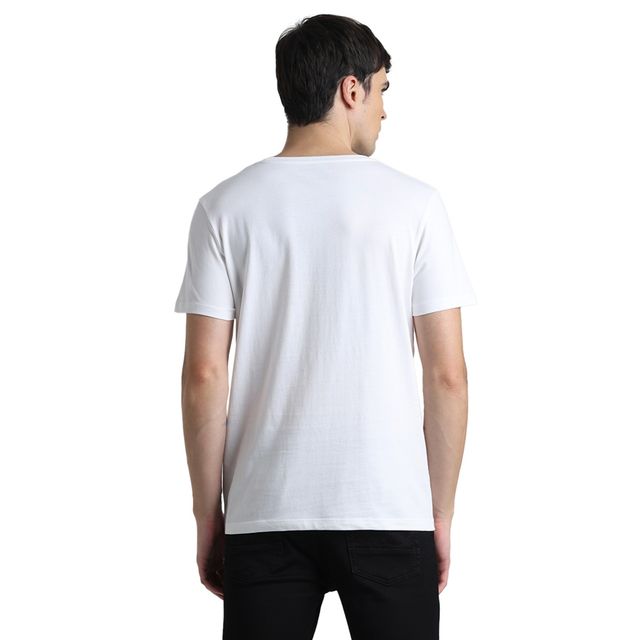 JACK & JONES Men's Regular Fit T-shirt | White - XL