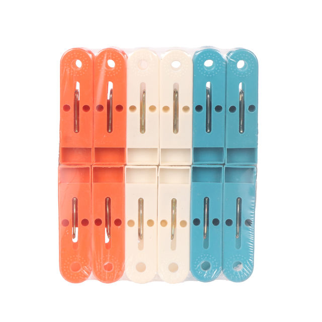 Jatin Verna Plastic Cloth Hanging Clips Set of 12 pcs 12 pc Combo