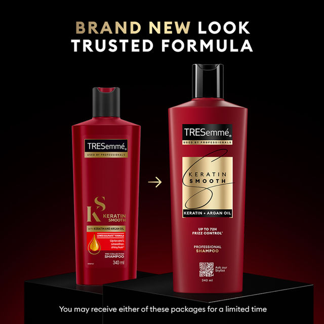 Tresemme Keratin Smooth Conditioner (335ml) & Shampoo (580ml) Combo