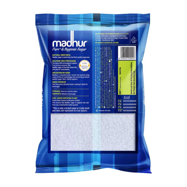Madhur Sugar/Sakkare - Refined 1 kg Combo