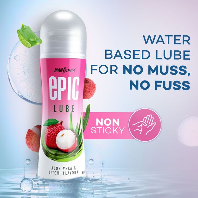 Manforce Epic Lube - Aloe-Vera & Litchi
