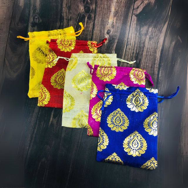 Gullak 5 x 7 Paisley Potli