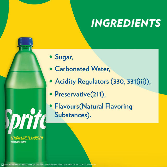 Sprite Lemon and Lime Soft Drink