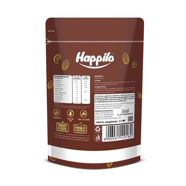 Happilo Premium Kashmiri Walnut Kernels
