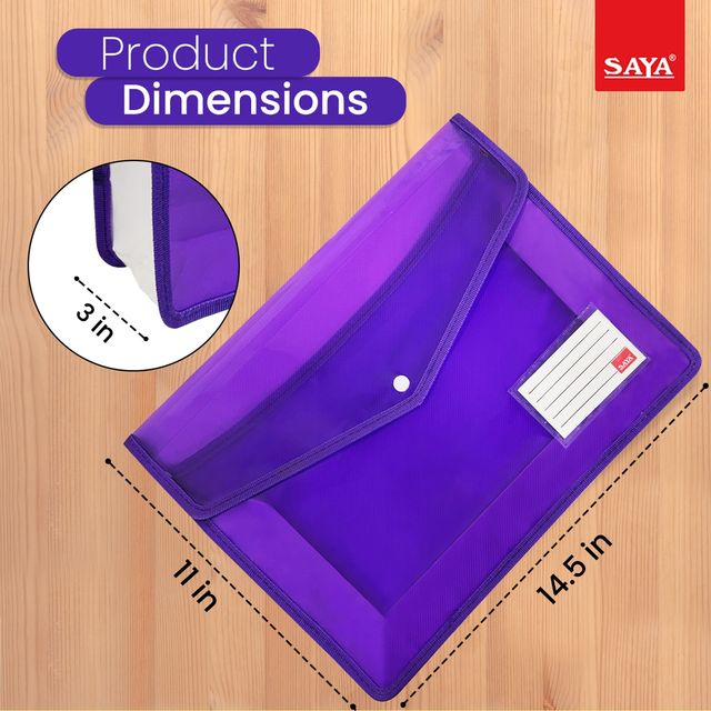 Saya Assorted Clear Bag Durable Fs (Fabric Gazette)
