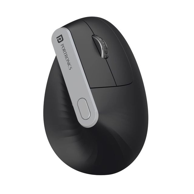 Portronics Vertical Advanced Ergonomic Mouse(Black)