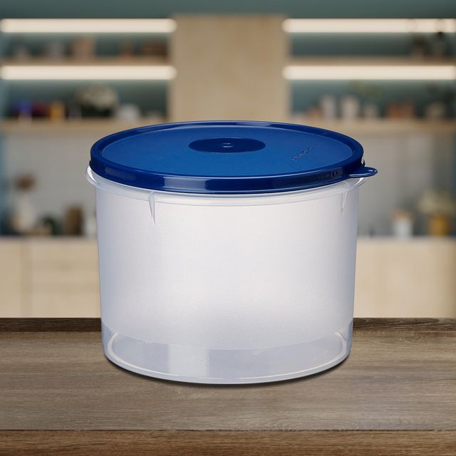 Signoraware Store Well Container Round 2.5Ltr. Storage Organiser - Mod Blue