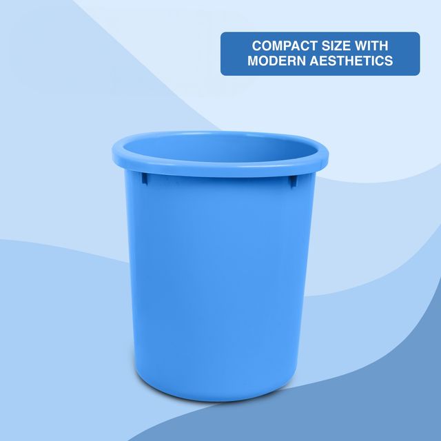 BAY6 Royce Dust Bin 7 L - Blue